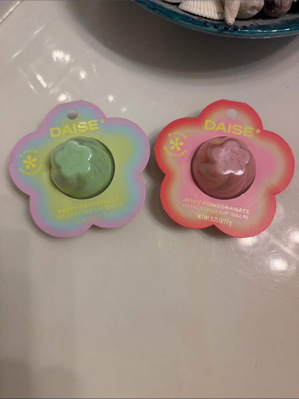 Hydrating Lip Balm — peppy Peppermint or juicy Pomegranate Choose One
